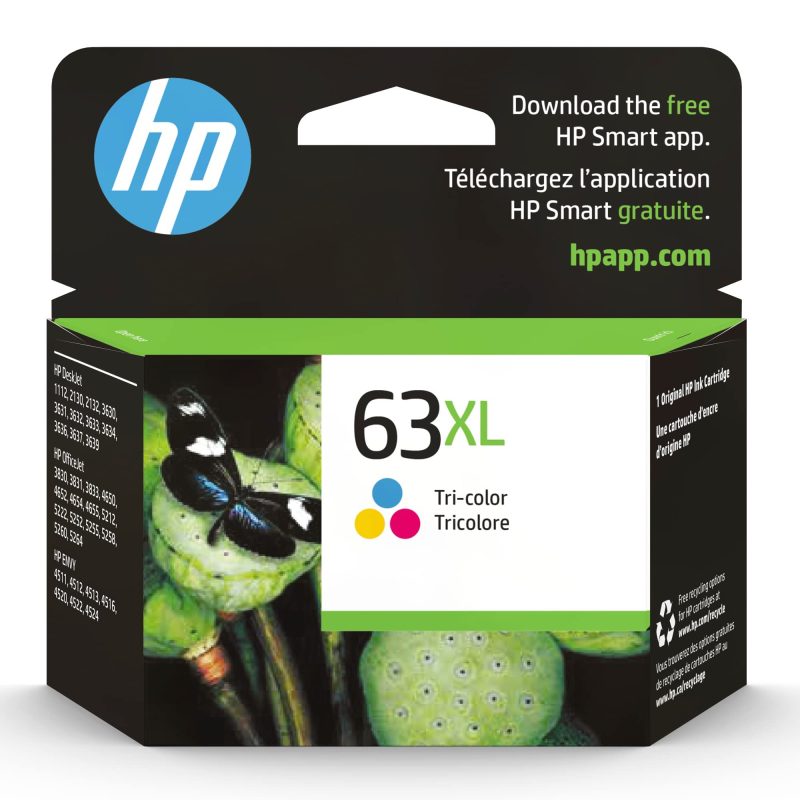 HP 63XL Tri-Color Ink Original Cartridge