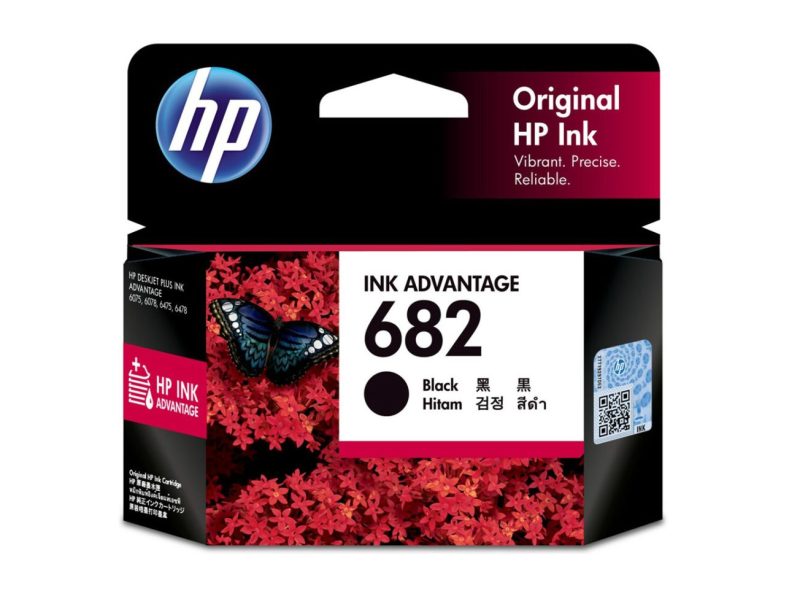 HP 682 Black Ink Original Cartridge