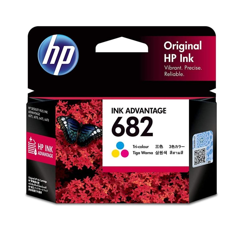 HP 682 Tri-Color Ink Original Cartridge