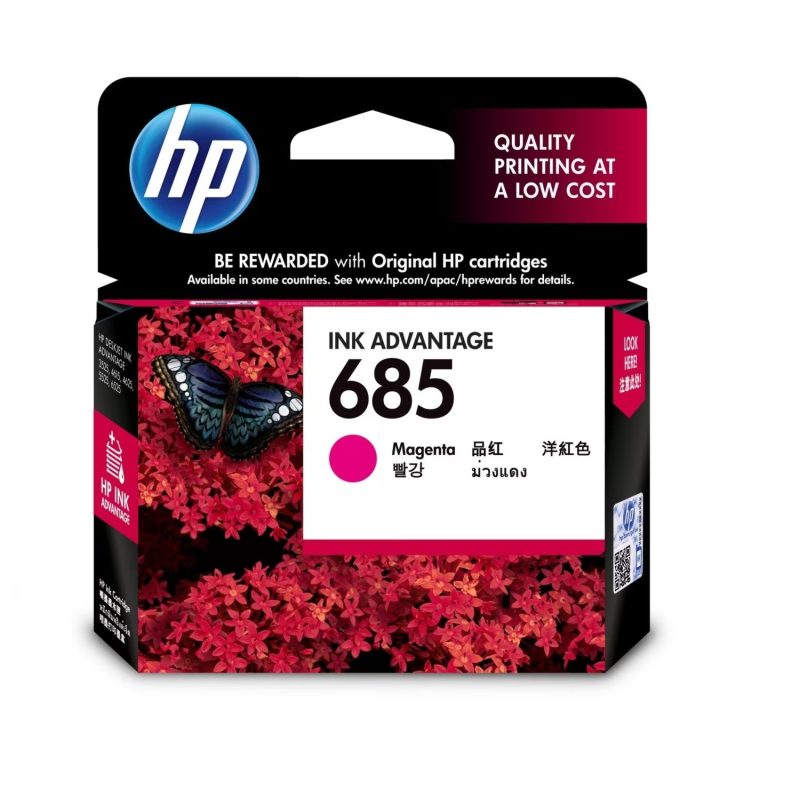 HP 685 Magenta Ink Original Cartridge
