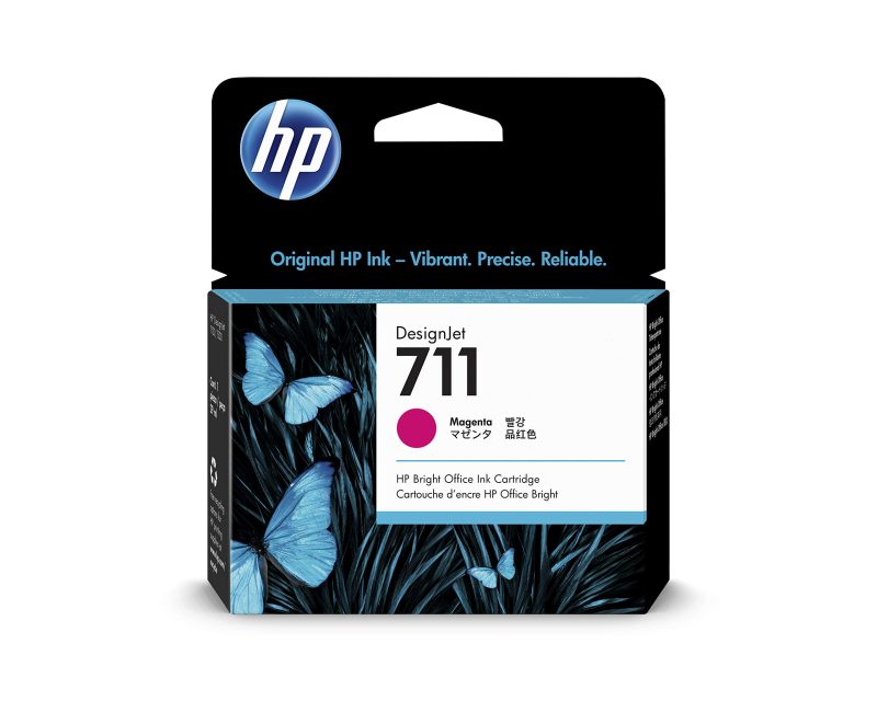 HP 711 Magenta DesignJet Original Ink Cartridge