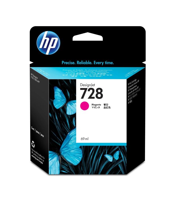 HP 728 Magenta DesignJet Original Ink Cartridge