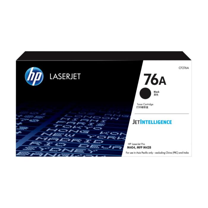 HP 76A Black Original LaserJet Toner Cartridge