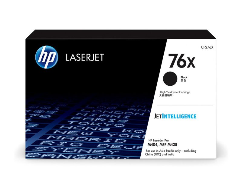 HP 76X Black Original LaserJet Toner Cartridge