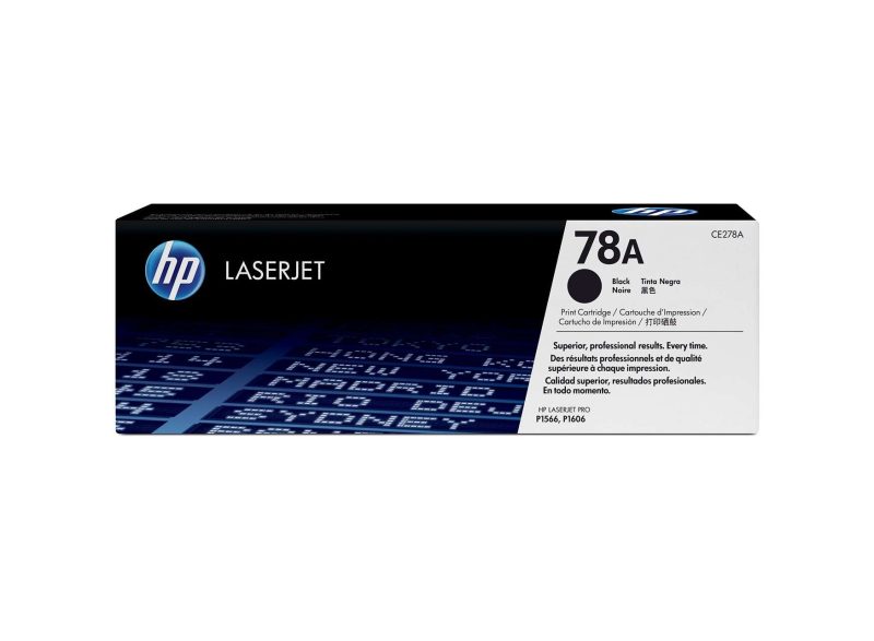 HP 78A Black Original LaserJet Toner Cartridge