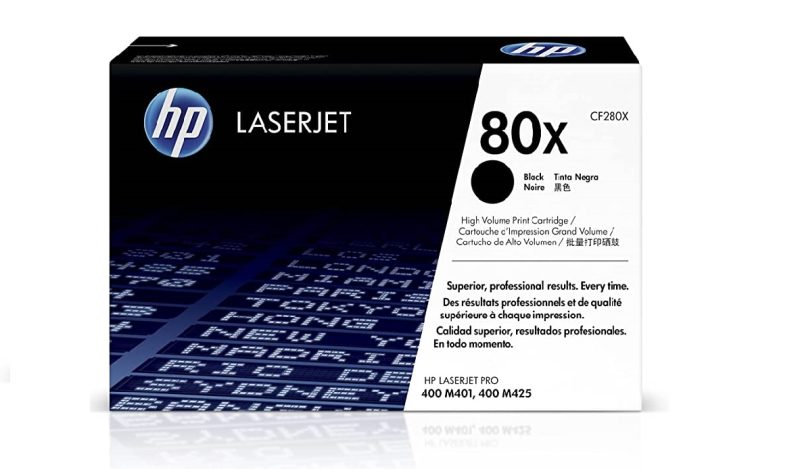 HP 80X Black Original LaserJet Toner Cartridge