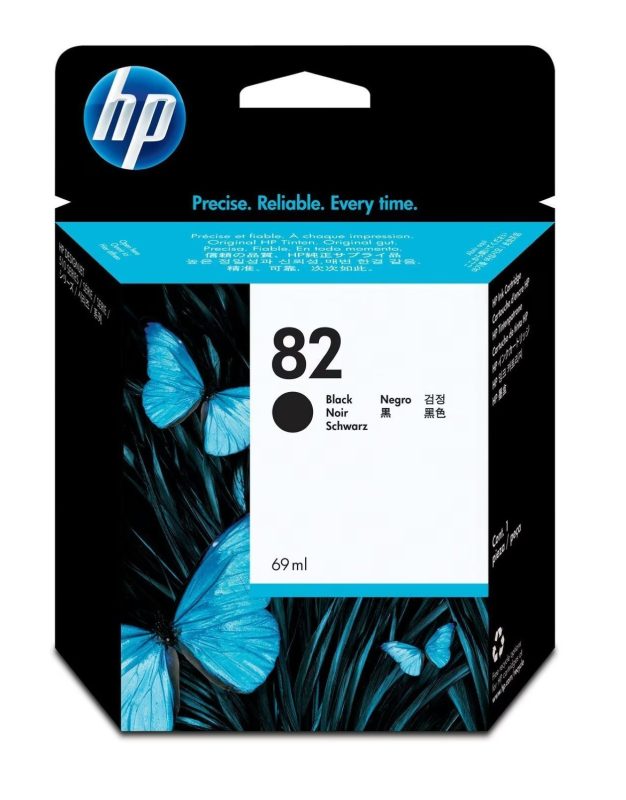 HP 82 Black DesignJet Original Ink Cartridge