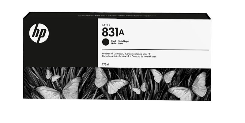 HP 831 Black Latex Original Ink Cartridge