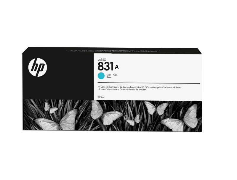 HP 831 Cyan Latex Original Ink Cartridge