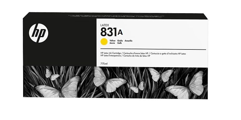 HP 831 Yellow Latex Original Ink Cartridge