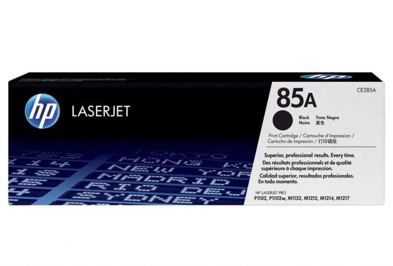 HP 85A Black Original LaserJet Toner Cartridge