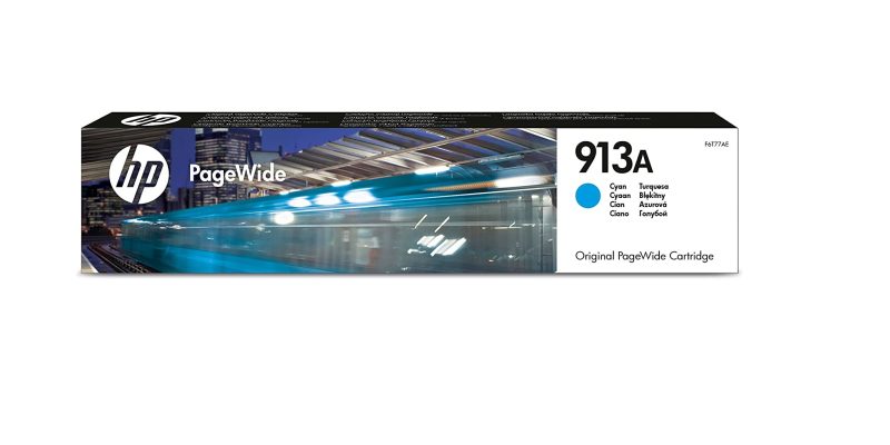 HP 913 Cyan PageWide Original Ink Cartridge