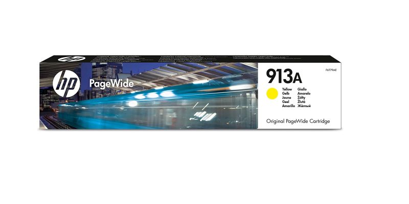 HP 913 Yellow PageWide Original Ink Cartridge