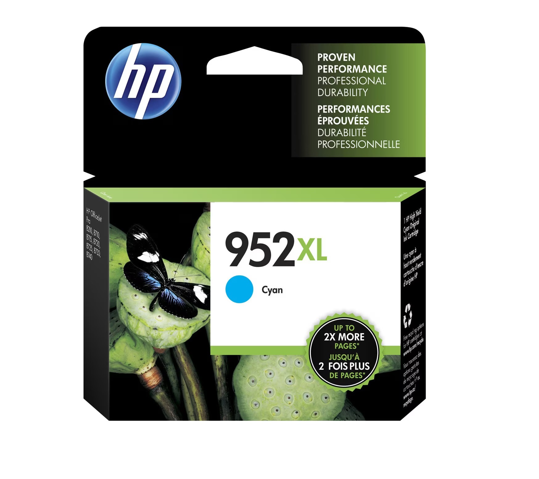 HP 952XL Cyan OfficeJet Recycling Ink Cartridge