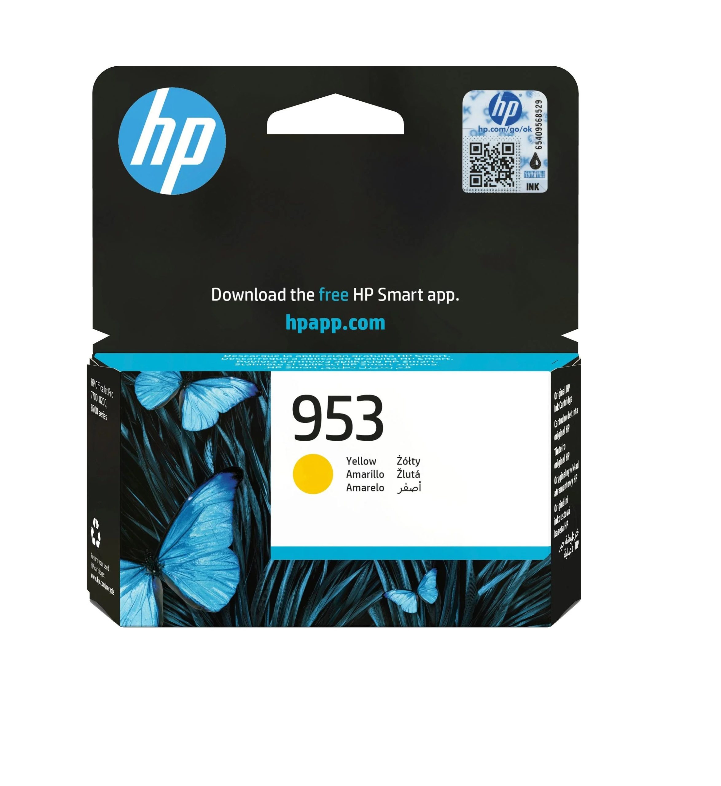 HP 953 Yellow OfficeJet Original Ink Cartridge