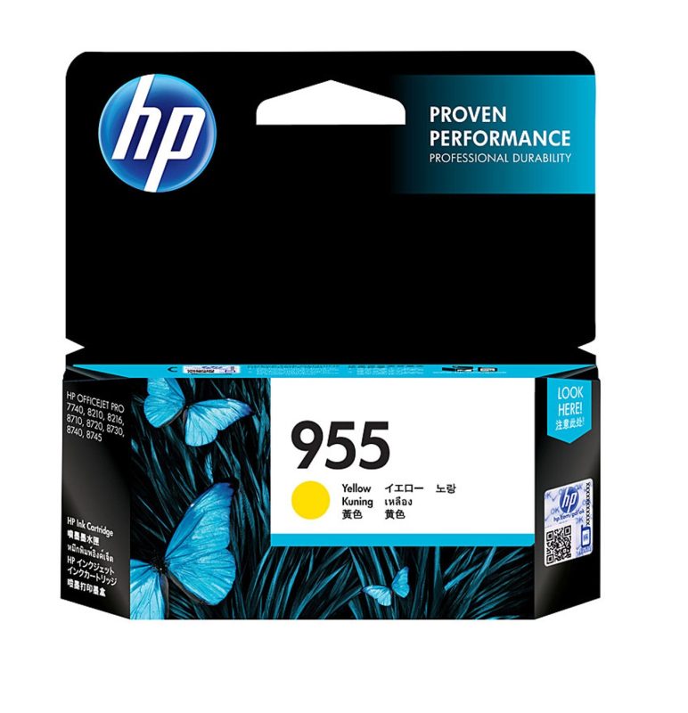 HP 955 Yellow OfficeJet Original Ink Cartridge