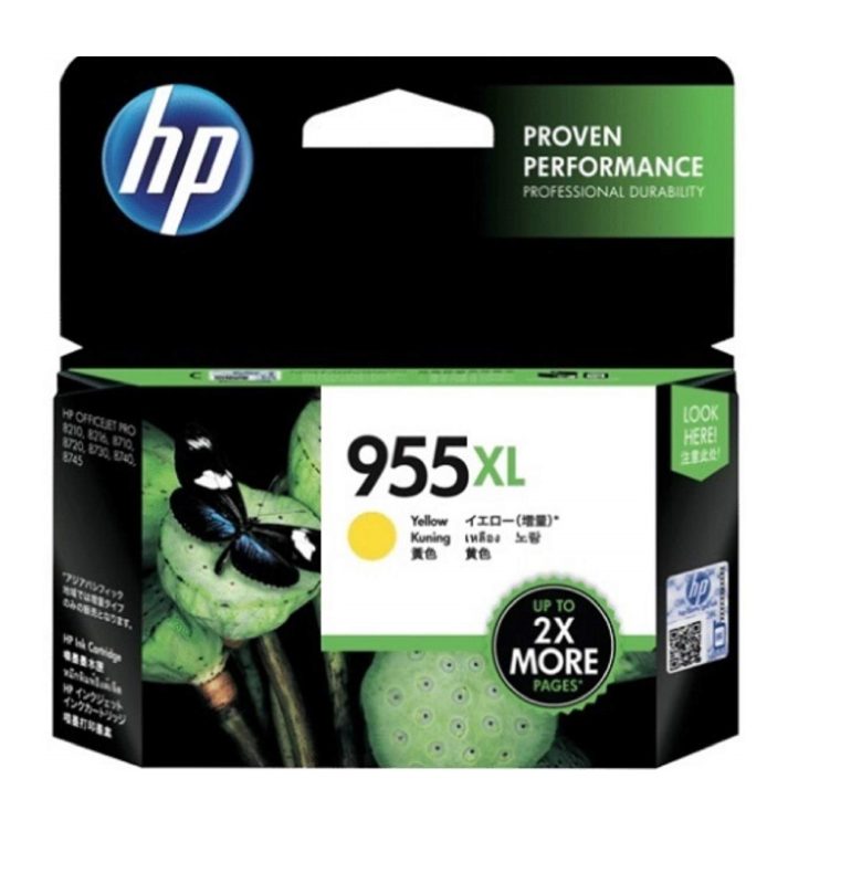 HP 955XL Yellow OfficeJet Original Ink Cartridge