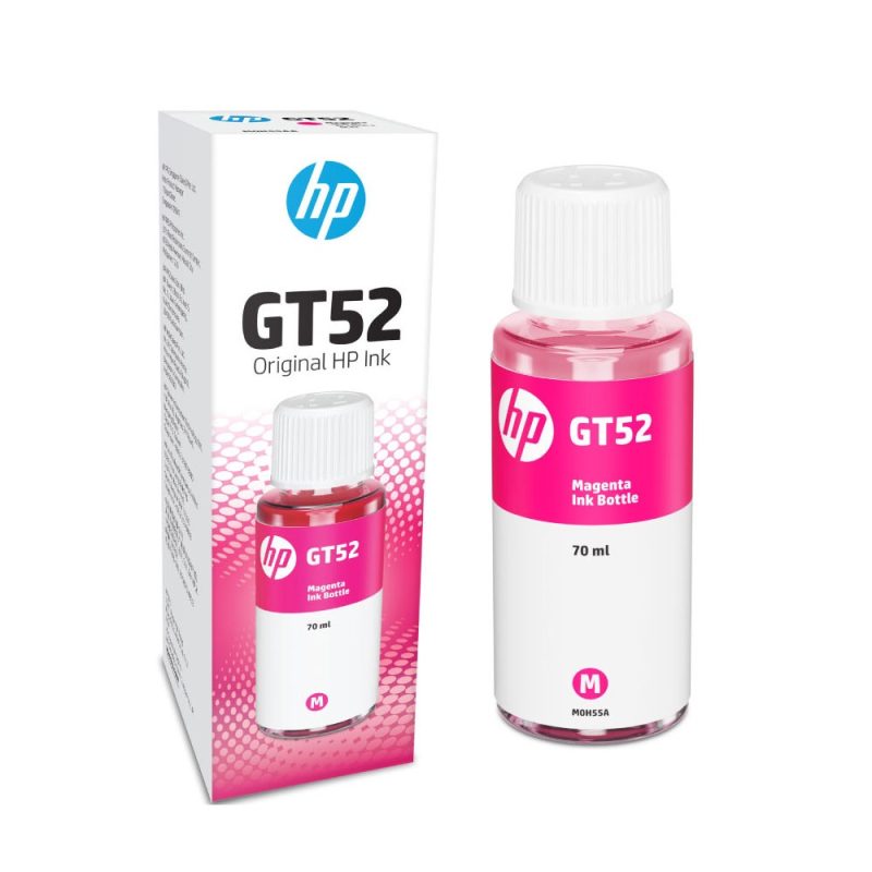 HP GT52 Magenta Original Ink Bottle