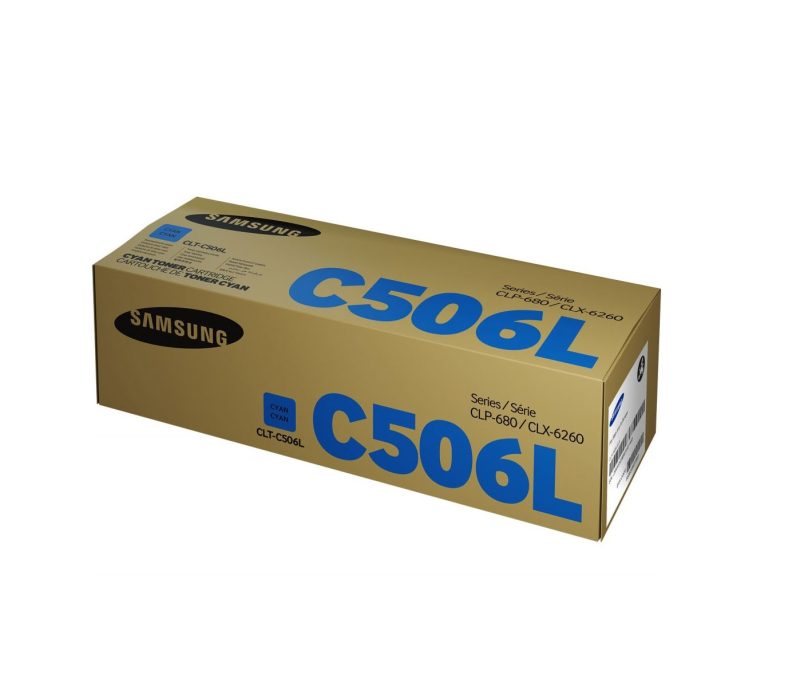 Samsung CLT-K506l Cyan Original Laser Toner Cartridge
